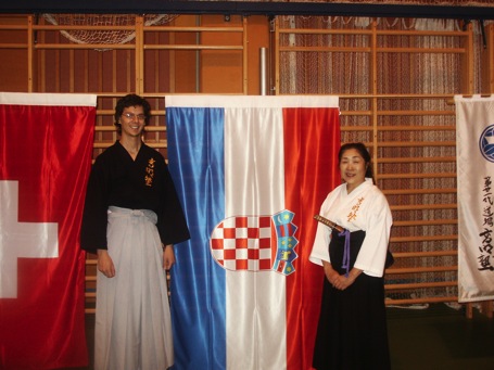 Shimizu Sensei and Josip Cubela